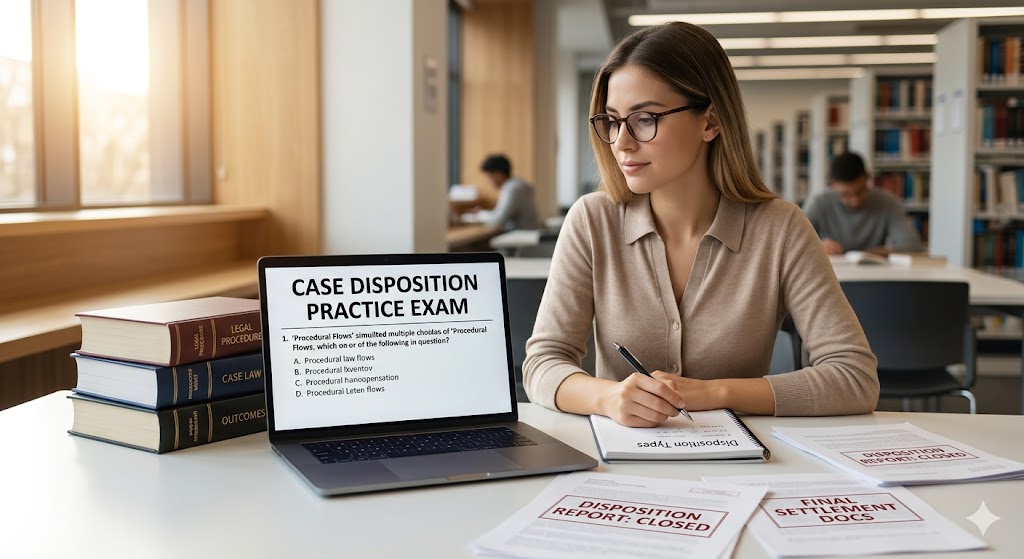 Case Disposition Practice Test Banner