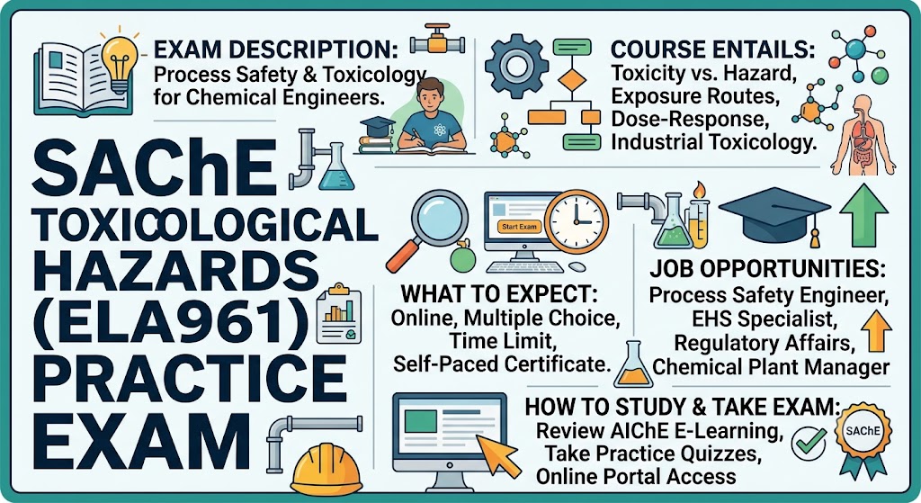 SAChE Toxicological Hazards (ELA961) Practice Test Banner