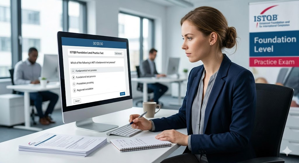 International Software Testing Qualifications Board (ISTQB) Foundation Level Practice Test Banner