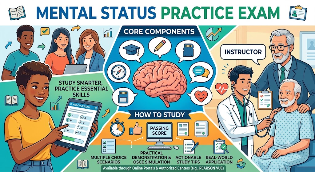 Primary Clinical Skills – Intro to Mental Status Practice Exam Banner