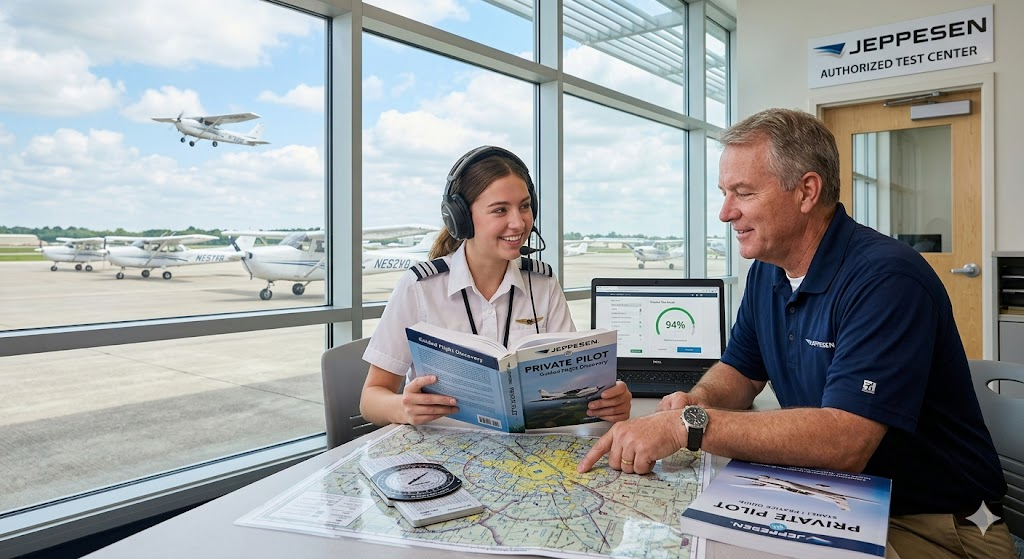 Jeppesen Private Pilot Stage I Practice Exam Banner