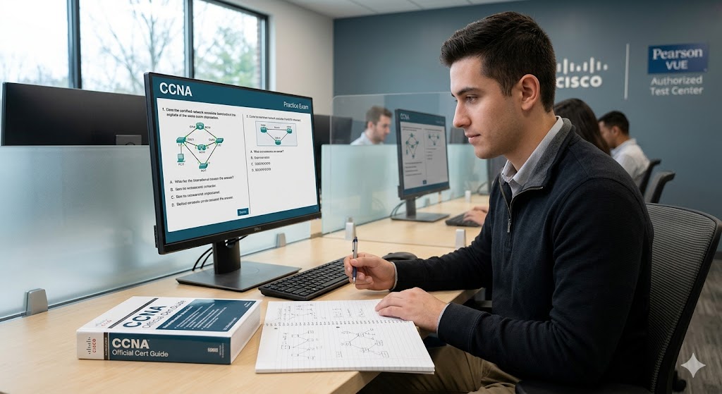 Cisco Certified Network Associate (CCNA) Practice Exam Banner