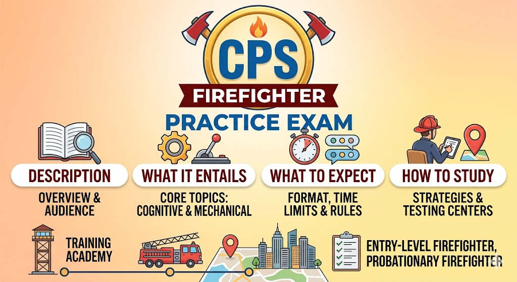 Cooperative Personnel Services Firefighter (CPS) Practice Exam Banner