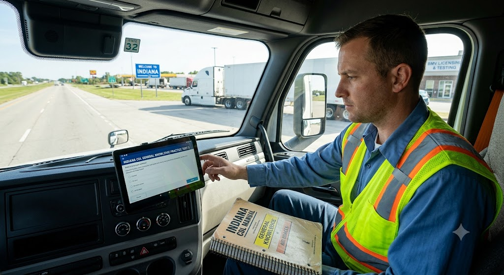 Indiana CDL General Knowledge Practice Test 3 Banner