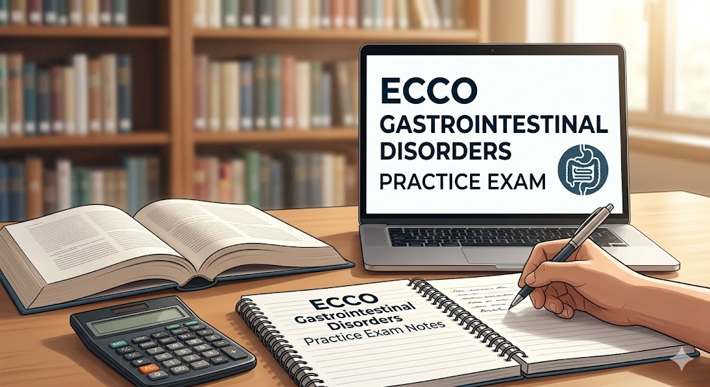 ECCO Gastrointestinal Disorders Practice Exam Banner