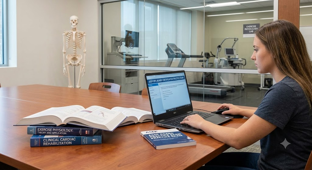 American Society of Exercise Physiologists (ASEP) Board Practice Exam Banner