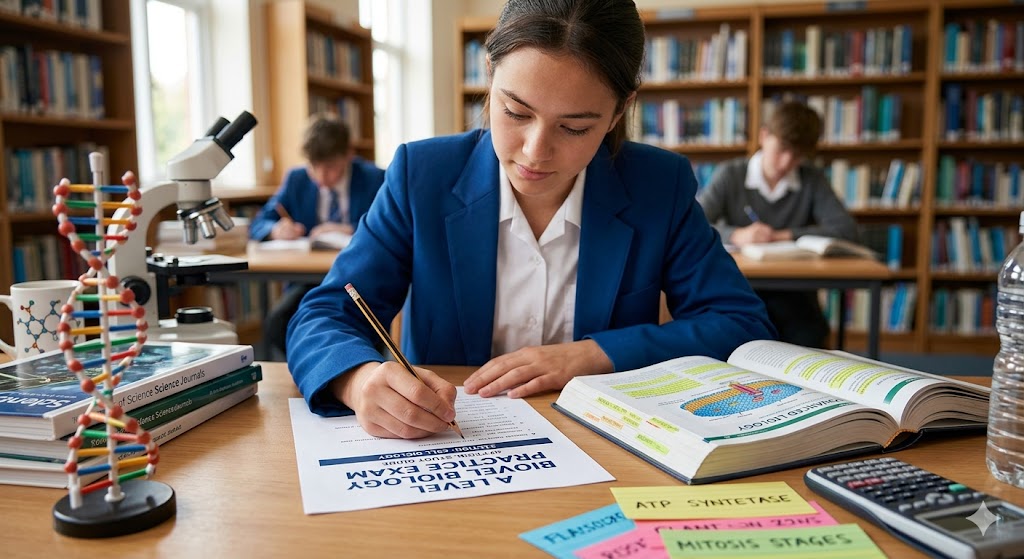 Pass Your A Level Biology Practice Exam Banner