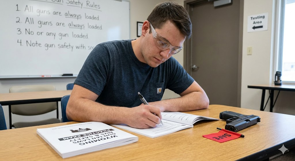 Wyoming Gun Laws & Firearms Safety Practice Exam Banner