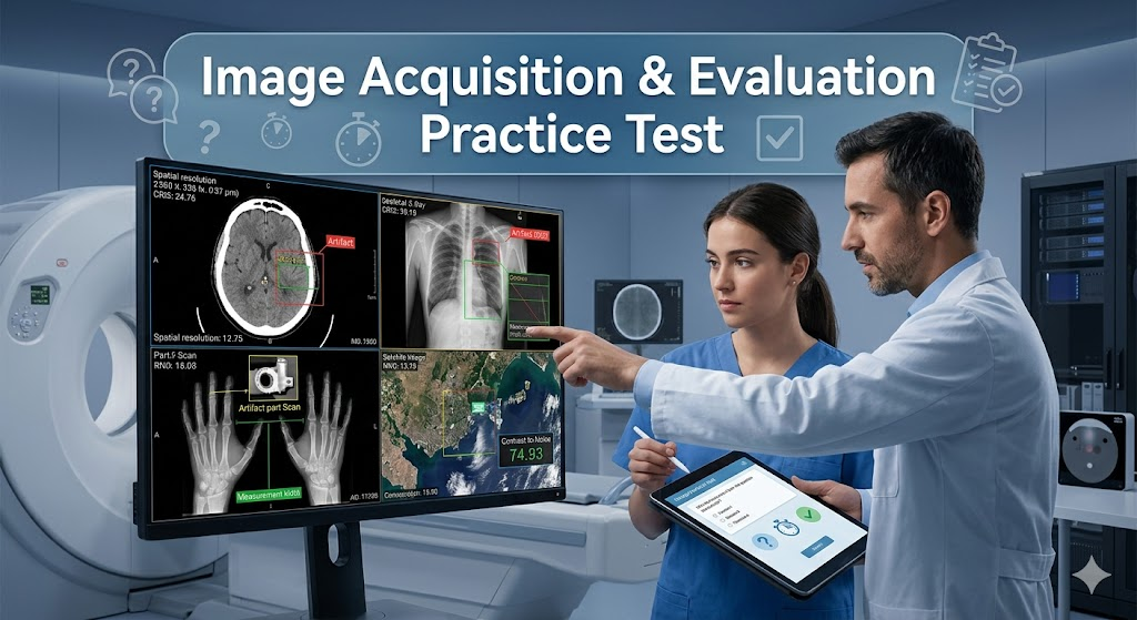 Image Acquisition and Technical Evaluation Practice Test Banner
