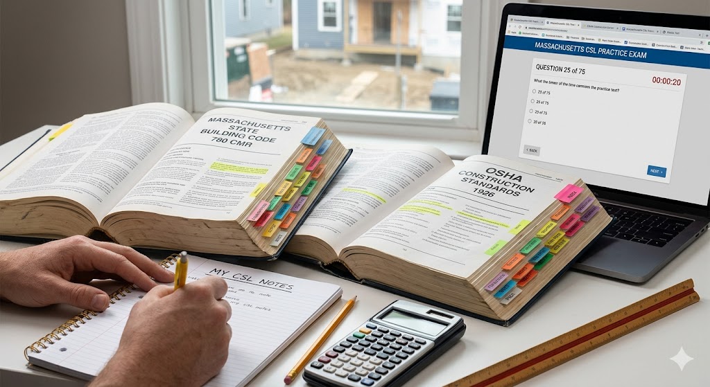 Massachusetts Construction Supervisor License (CSL) Practice Test Banner
