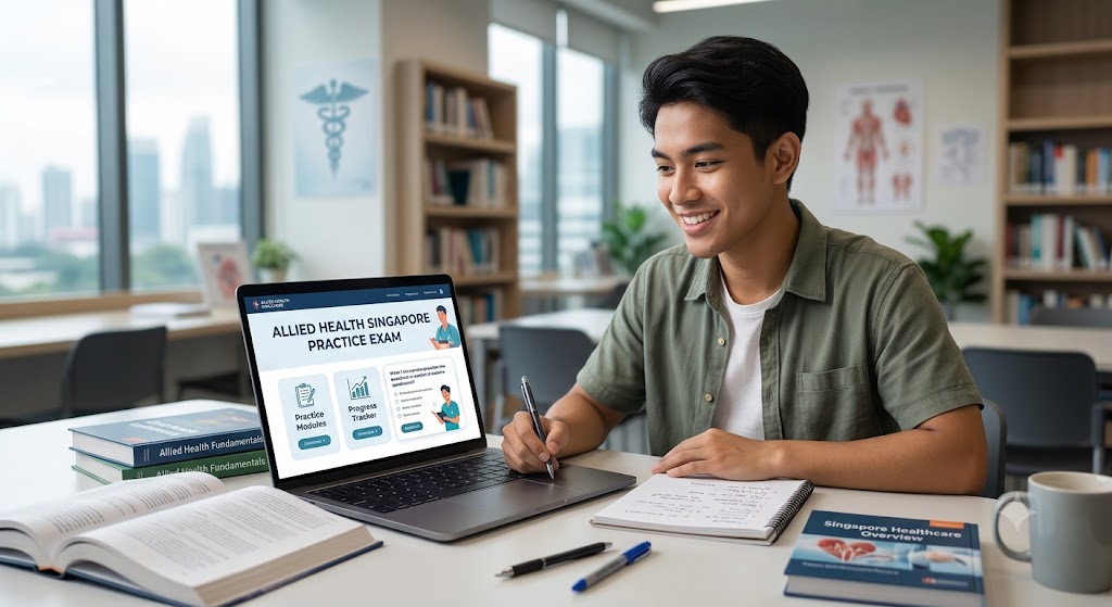 Allied Health Practice Test & Exam Prep | Singapore Banner