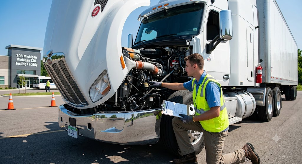 Michigan CDL Pre-Trip Practice Test Banner
