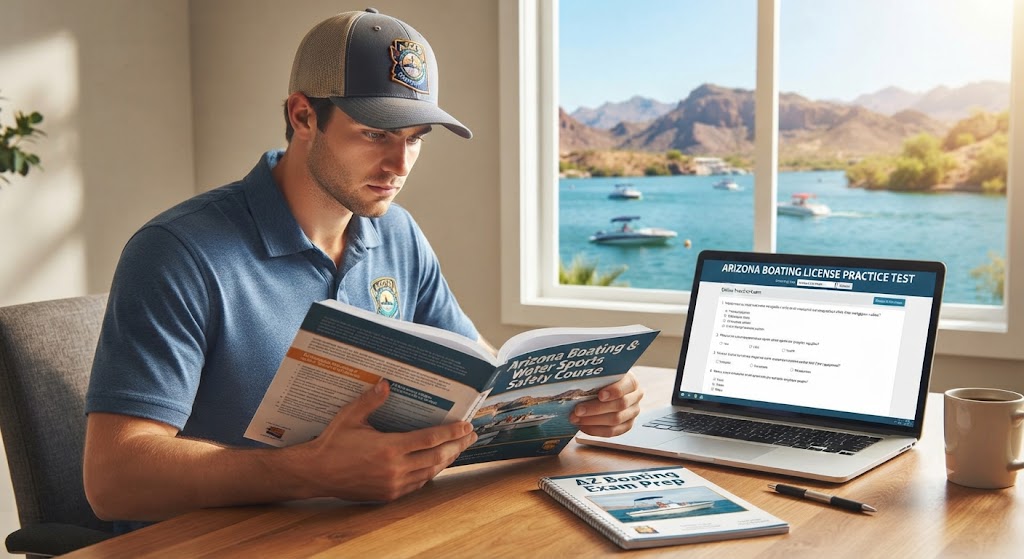 Arizona Boating License Practice Banner