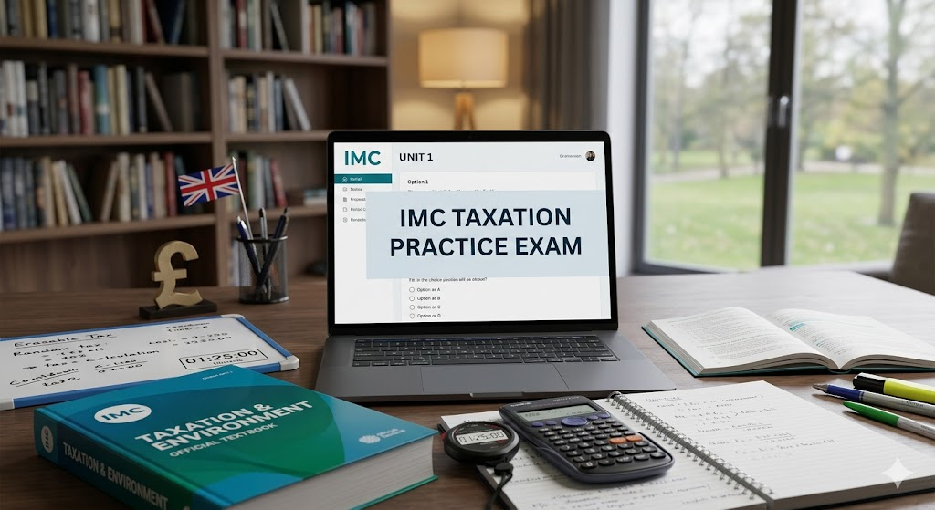 IMC Taxation Practice Test Banner