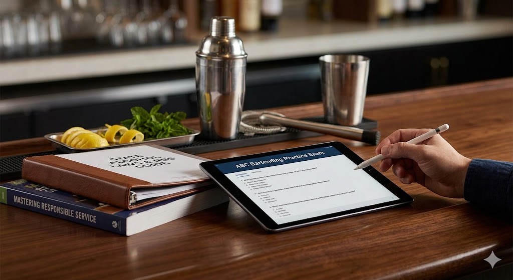ABC Bartending Practice Exam Banner