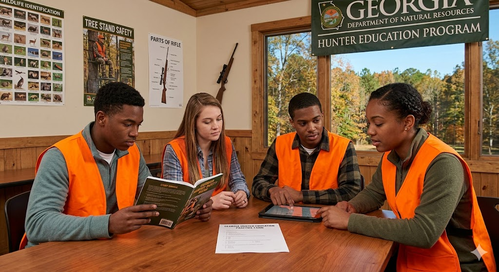 Georgia Hunter Education Course Practice Exam Banner