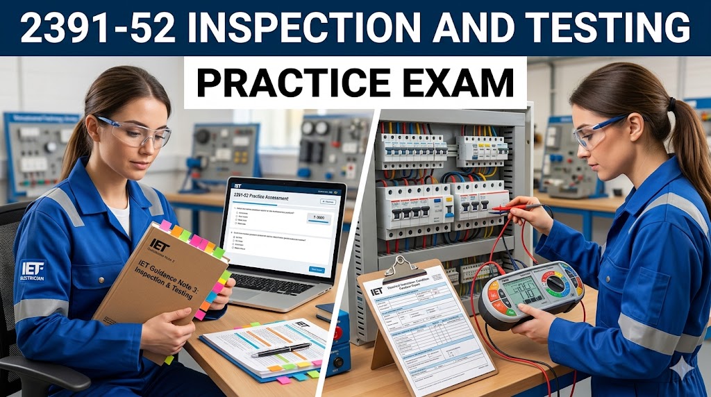2391-52 Inspection and Testing Practice Exam Banner