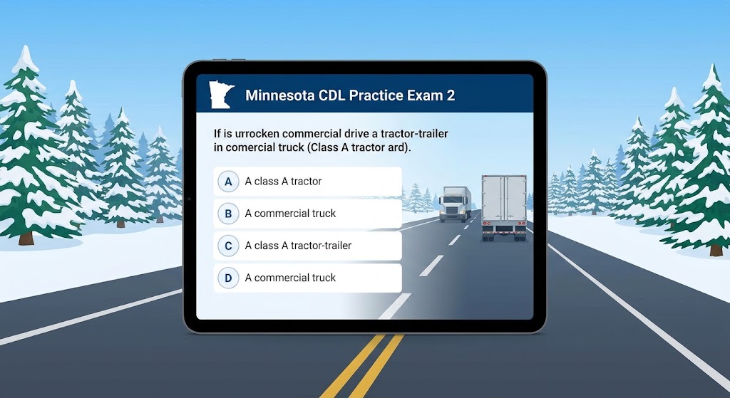 Minnesota CDL Practice Test 2 Banner