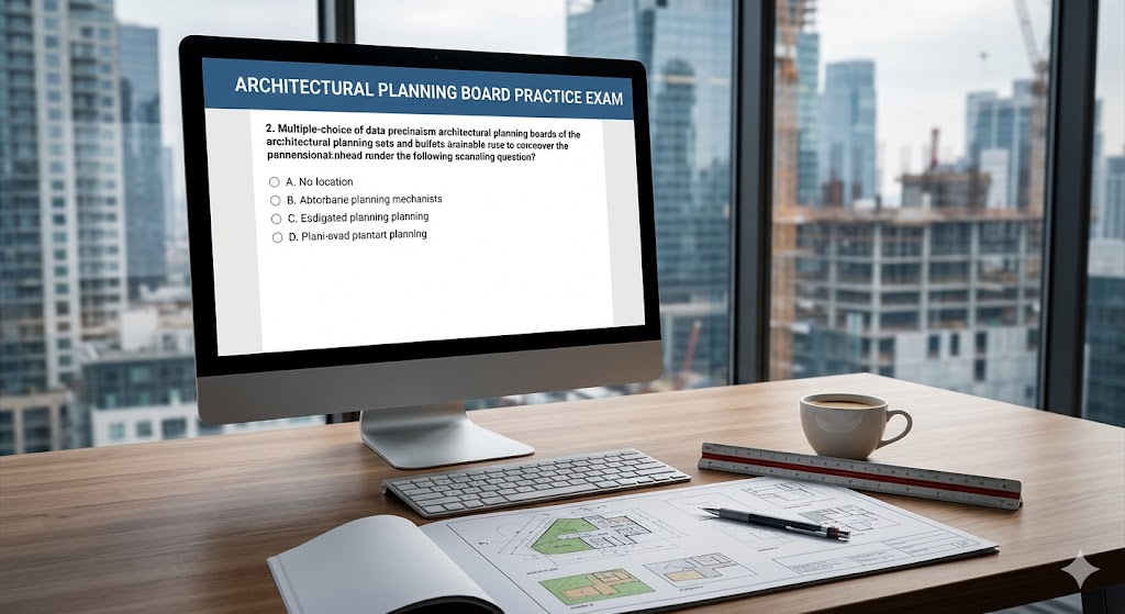 Architectural Planning Board Practice Exam Banner