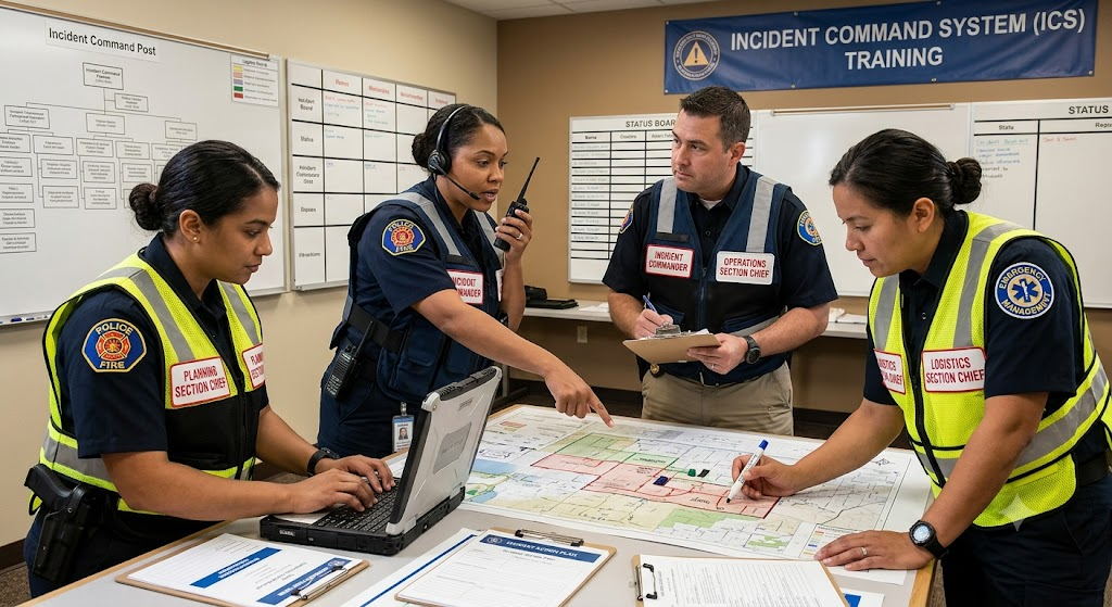 NIMS Incident Command System (ICS) Practice Exam Banner