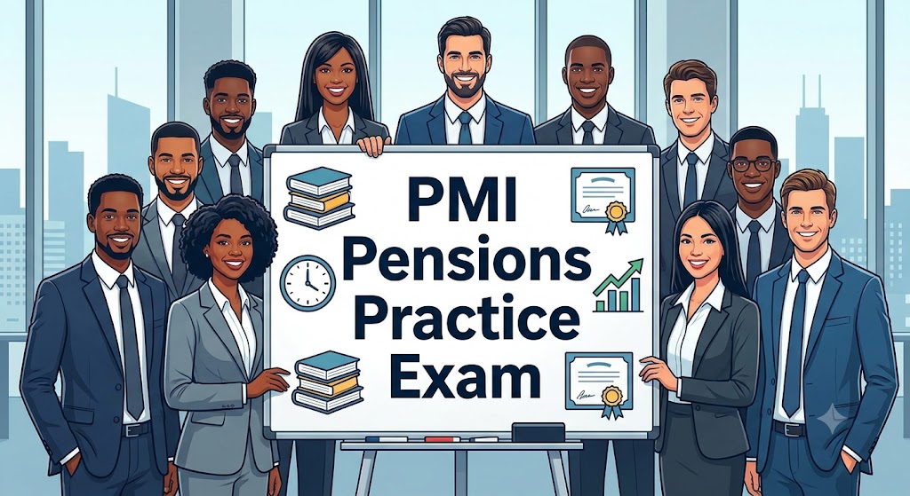PMI Pensions Practice Test & Exam Prep | United Kingdom Banner