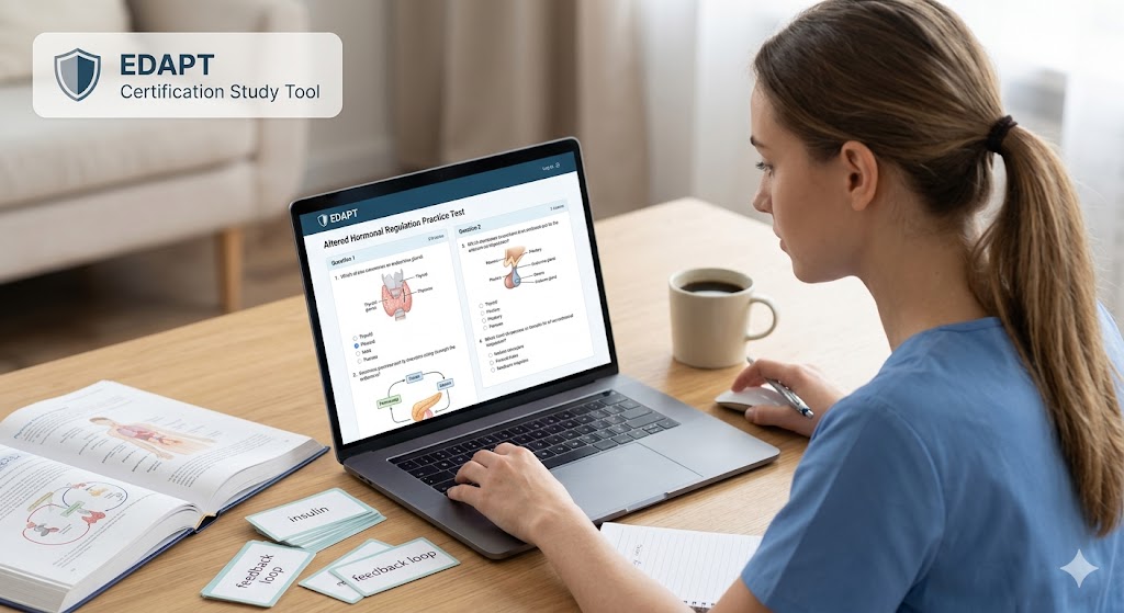 EDAPT Altered Hormonal Regulation Practice Test Banner