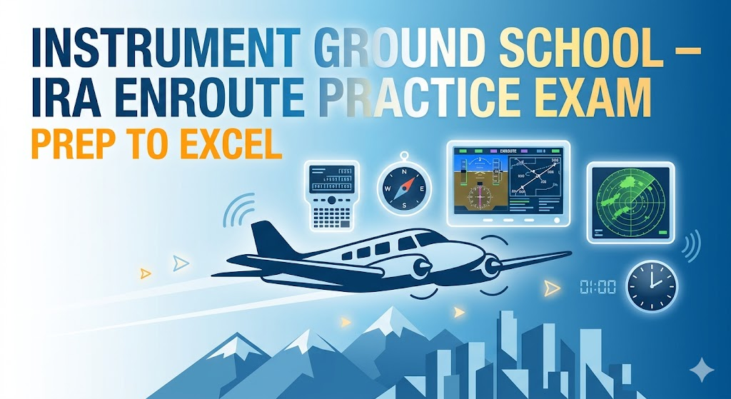 Instrument Ground School – IRA Enroute Practice Exam Banner