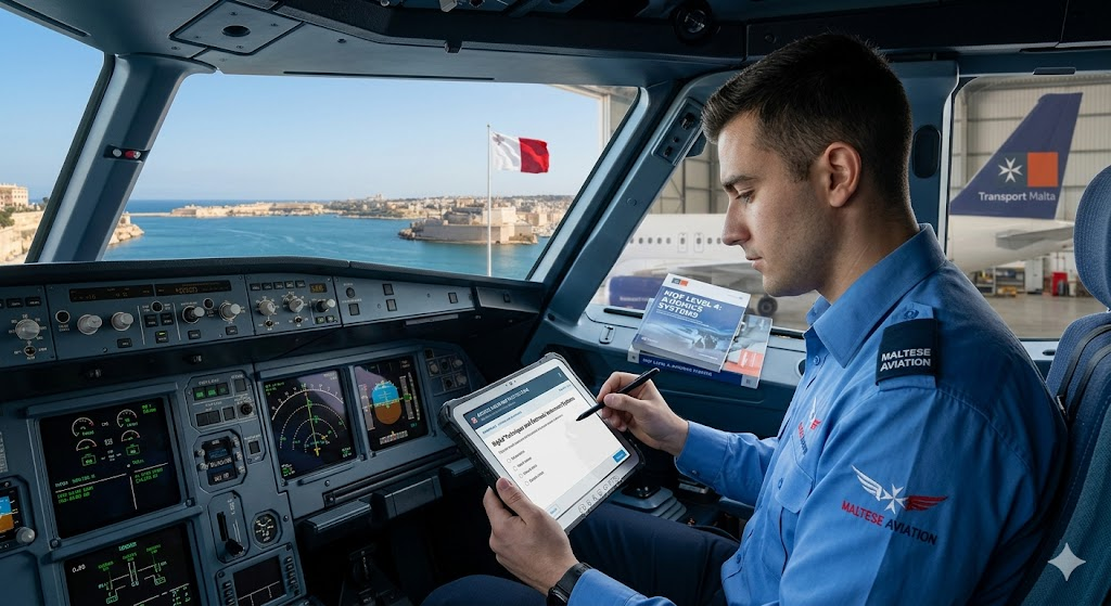 Avionics Malta Qualifications Framework (MQF) Practice Test Banner