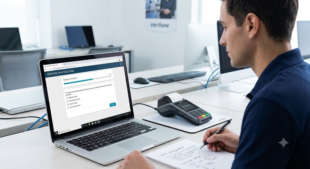 Verifone Practice Test Banner