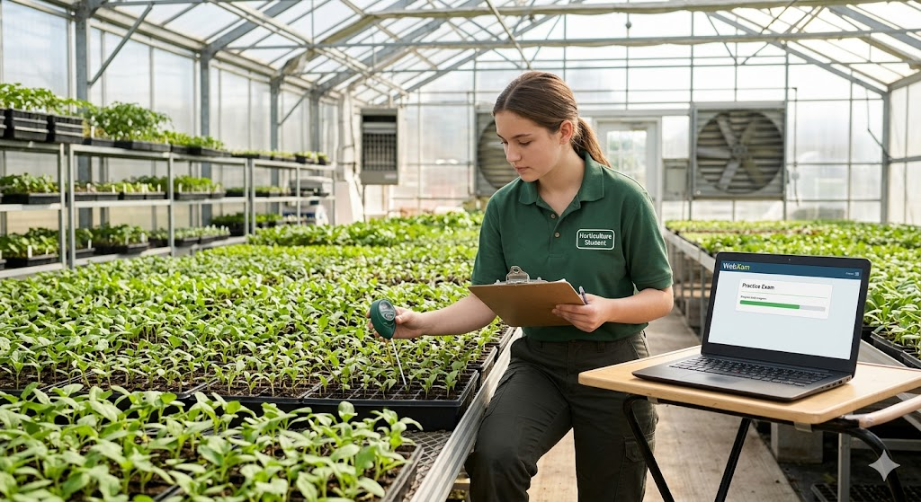 WebXam Greenhouse Management Practice Test Banner
