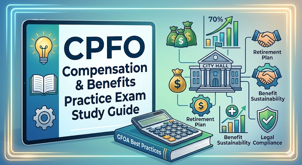CPFO Compensation & Benefits Practice Exam Banner
