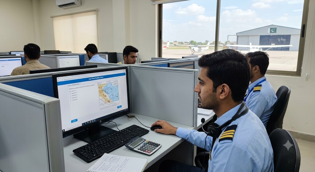 CAA Pilot Practice Test & Exam Prep | Pakistan Banner