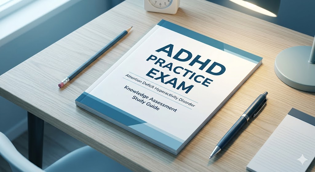 Attention Deficit Hyperactivity Disorder (ADHD) Practice Test Banner