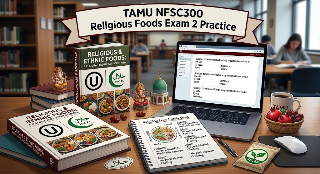 TAMU NFSC300 Religious Foods Exam 2 Practice Banner