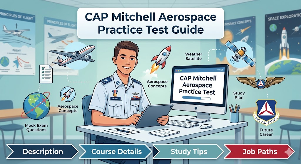 CAP Mitchell Aerospace Practice Test Banner