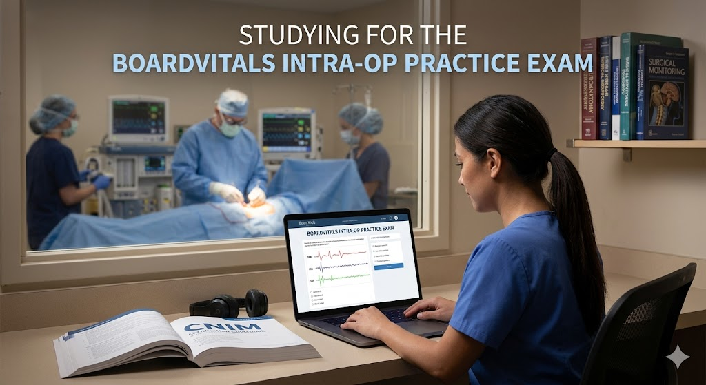 BoardVitals Intra-Op Practice Test Banner