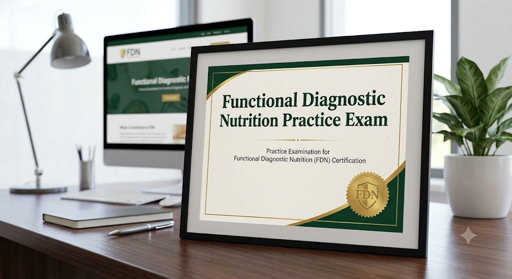 Functional Diagnostic Nutrition (FDN) Certification Practice Exam Banner