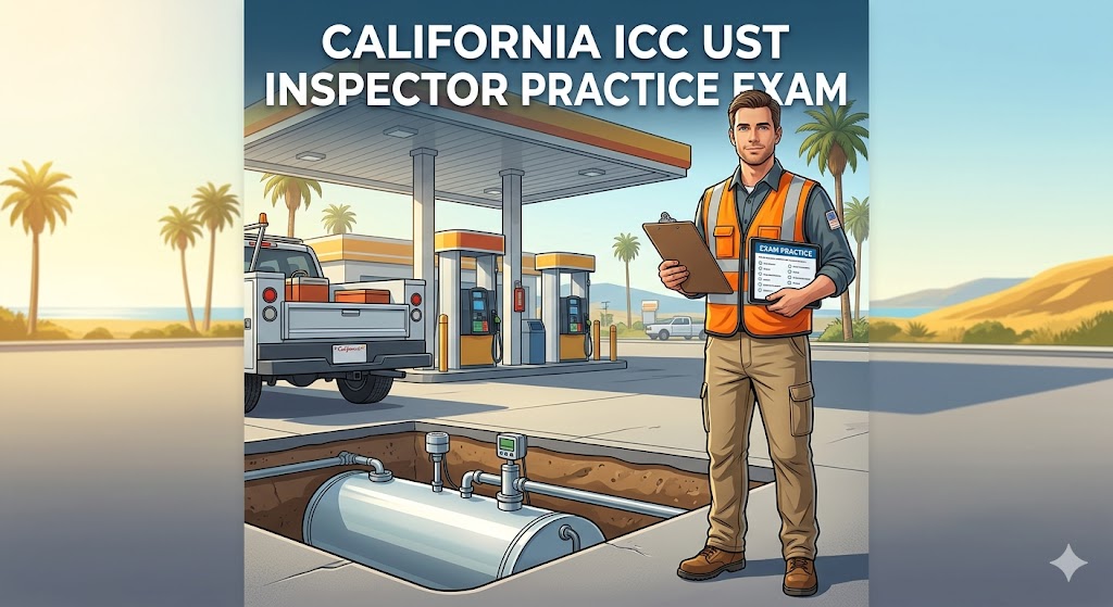 California ICC UST Inspector Practice Exam Banner