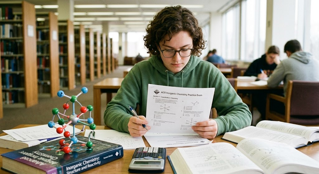 ACS Inorganic Chemistry Practice Test Banner