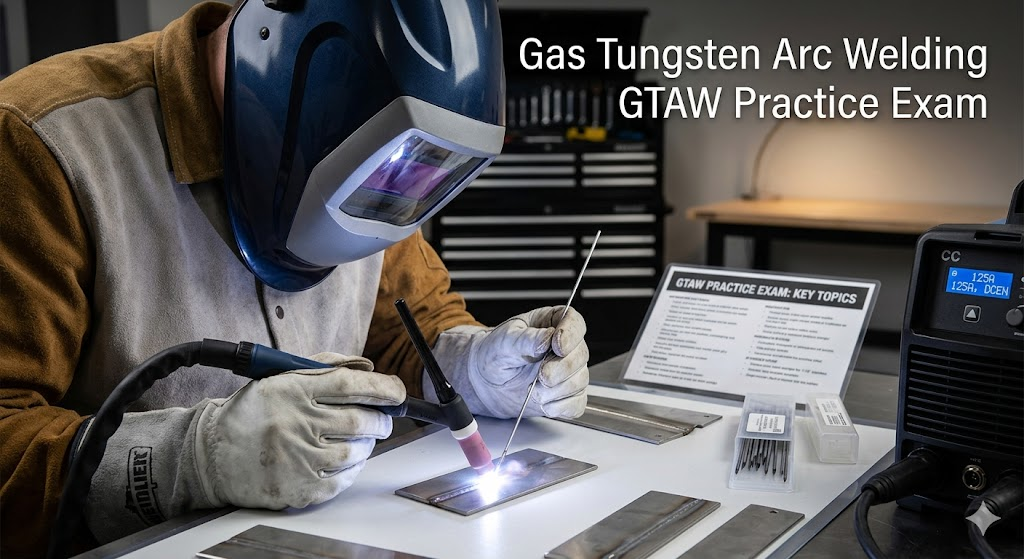 Gas Tungsten Arc Welding (GTAW) Practice Exam Banner