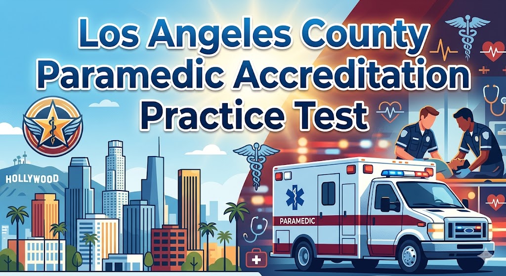 Los Angeles County Paramedic Accreditation Practice Test Banner