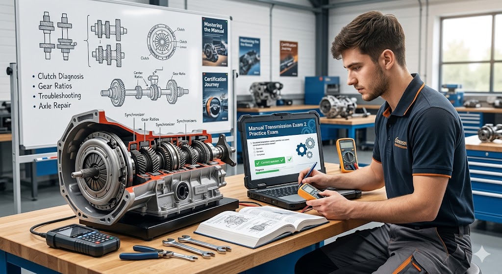 Manual Transmission Exam 2 Practice Banner
