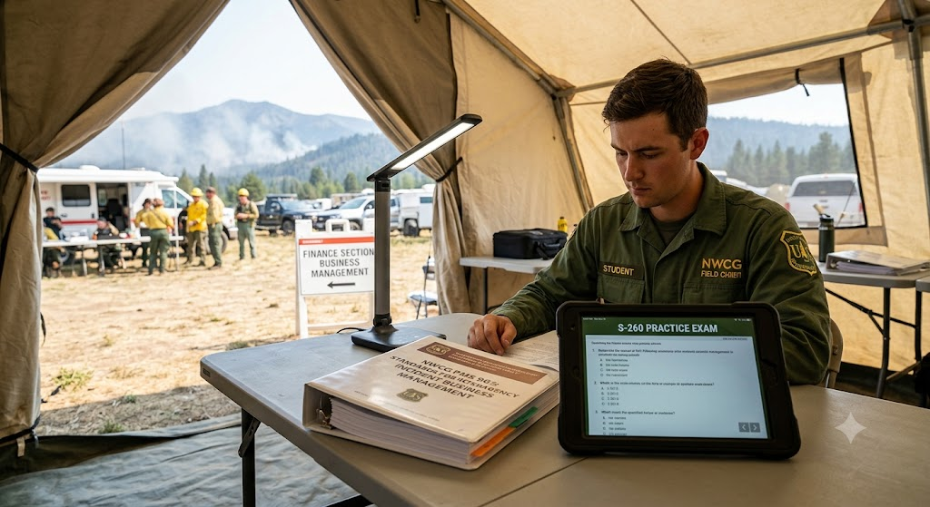 Wildland Interagency Incident Business Management (S-260) Practice Exam Banner