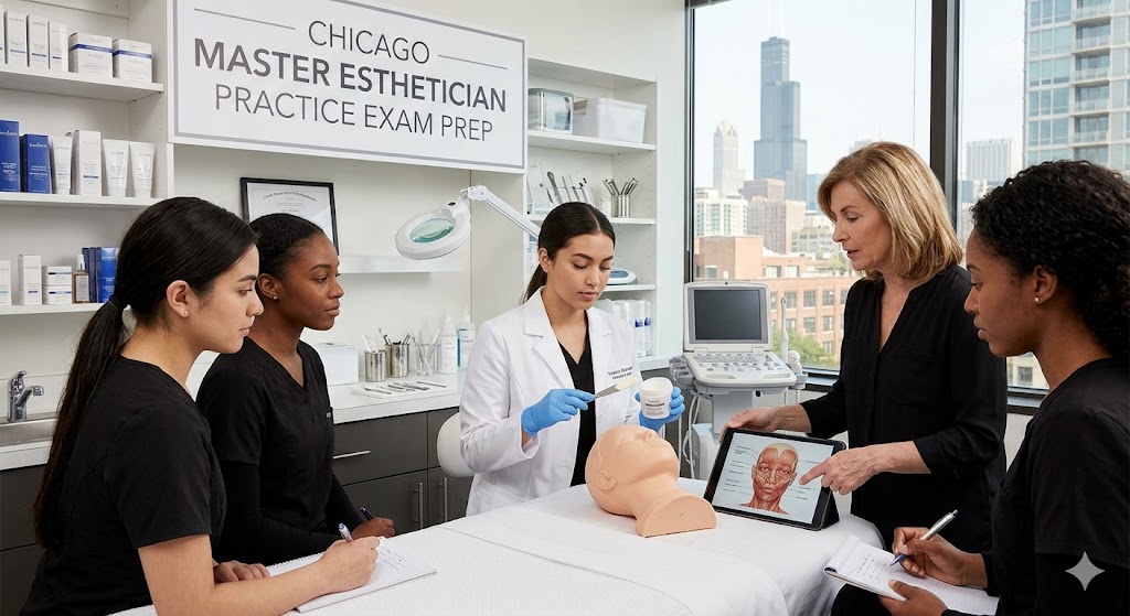 Chicago Master Esthetician Practice Test Banner