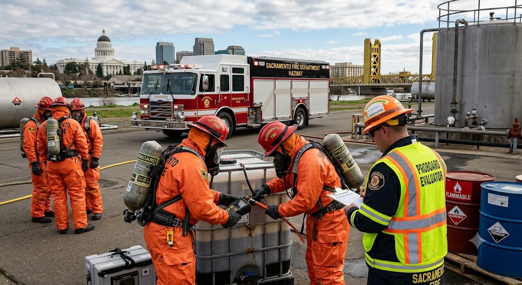 Sacramento Fire Hazardous Materials ProBoard Practice Exam Banner