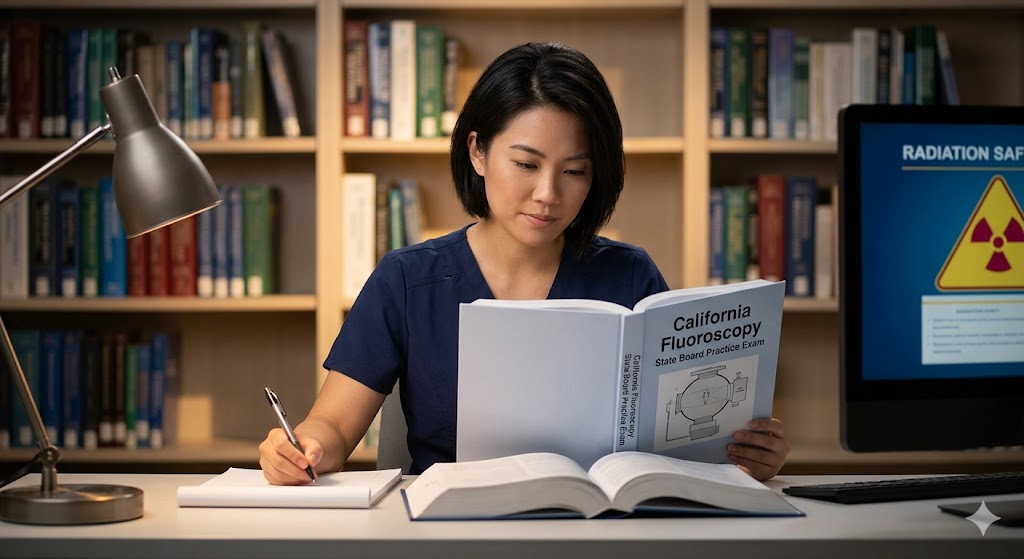 California Fluoroscopy State Board Practice Exam Banner