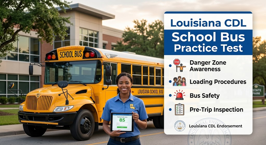 Minnesota CDL School Bus Practice Test Banner