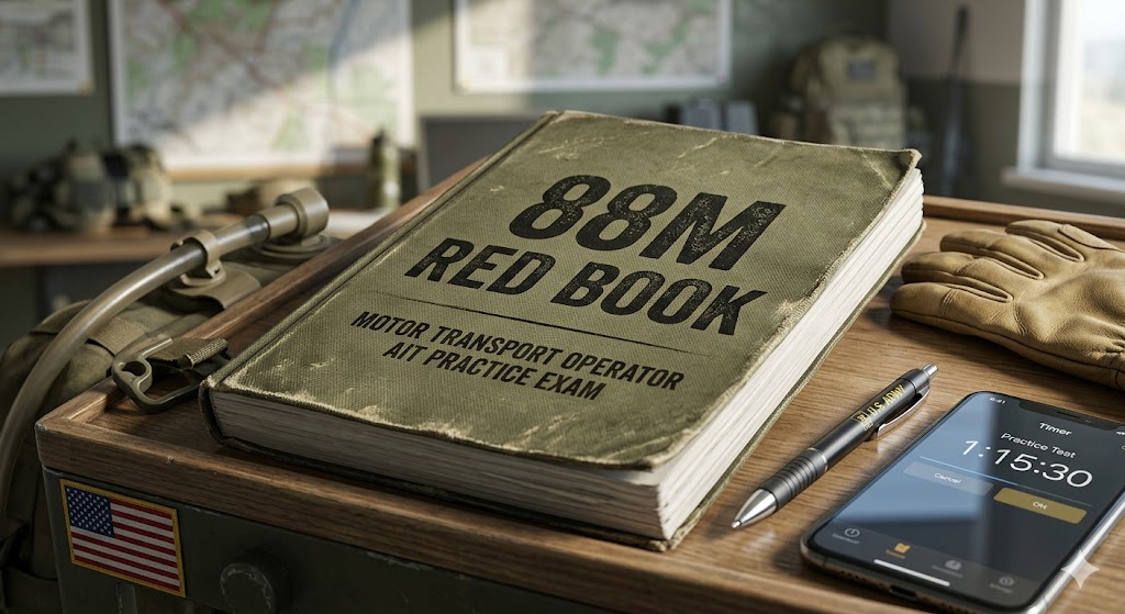 88M Red Book AIT Practice Exam Banner