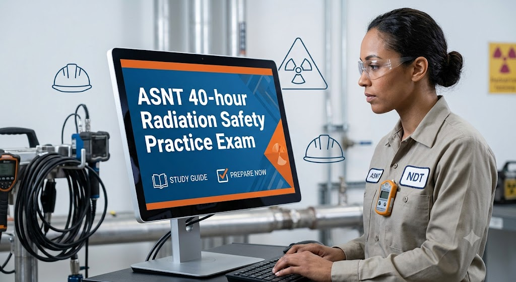 ASNT 40 hour Radiation Safety Practice Exam Banner