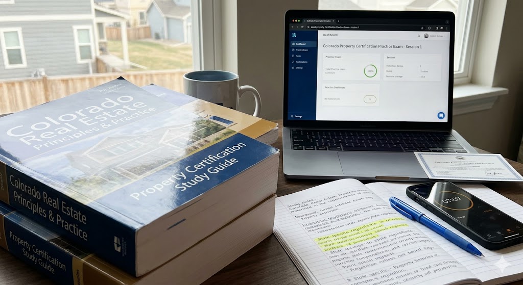 Colorado Property Certification Practice Exam Banner